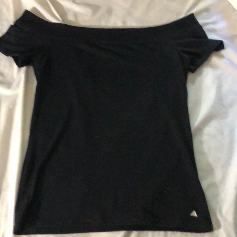 off- the shoulder shirt